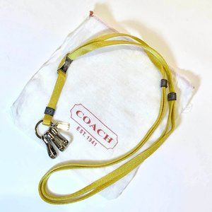 Coach Key Lanyard
